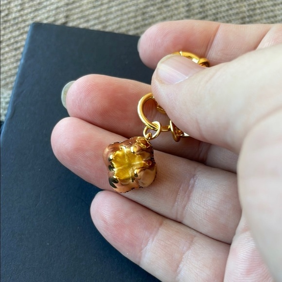 VIVIENNE WESTWOOD Gold Double Chain Bracelet with Tooth Charm - Picture 6 of 7